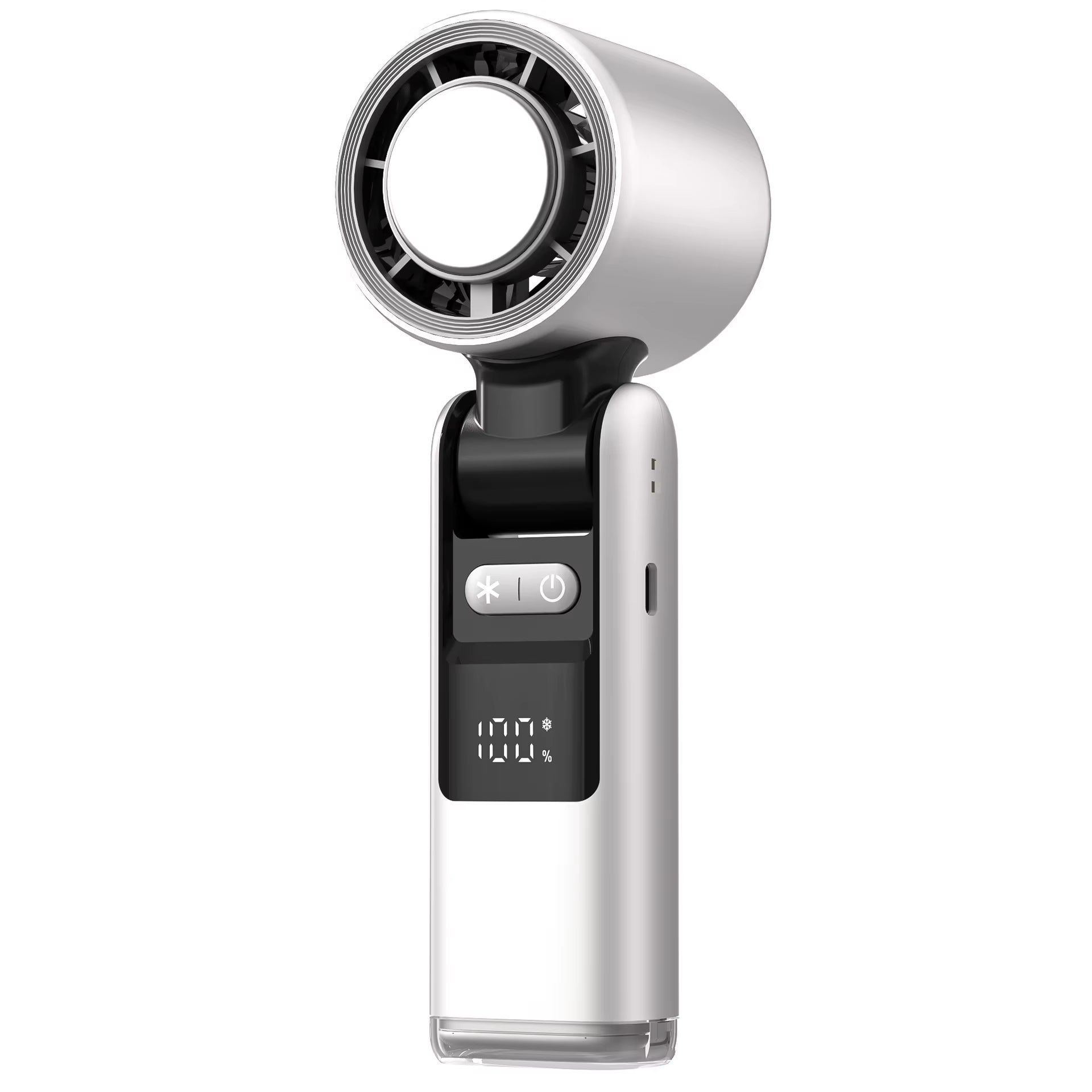 Super Mini Turbo Fan 100 Levels (USB Powered Digital Display for Outdoor Camping Office Dorm)