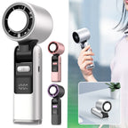 Super Mini Turbo Fan 100 Levels (USB Powered Digital Display for Outdoor Camping Office Dorm)