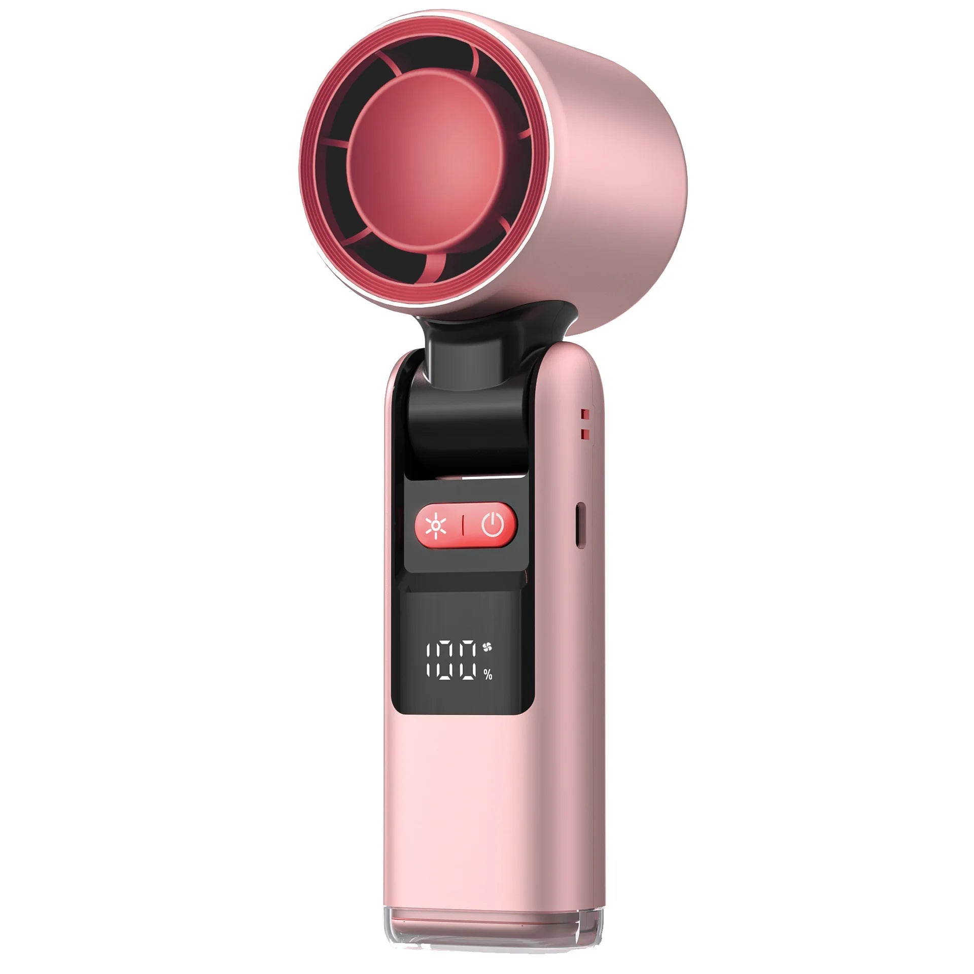 Super Mini Turbo Fan 100 Levels (USB Powered Digital Display for Outdoor Camping Office Dorm)