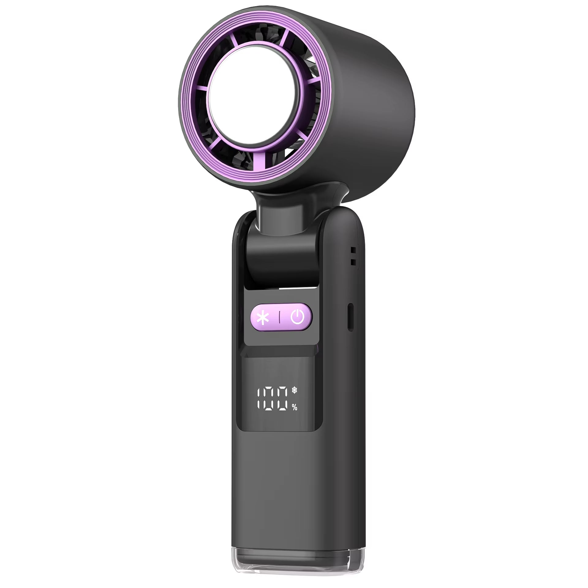 Super Mini Turbo Fan 100 Levels (USB Powered Digital Display for Outdoor Camping Office Dorm)