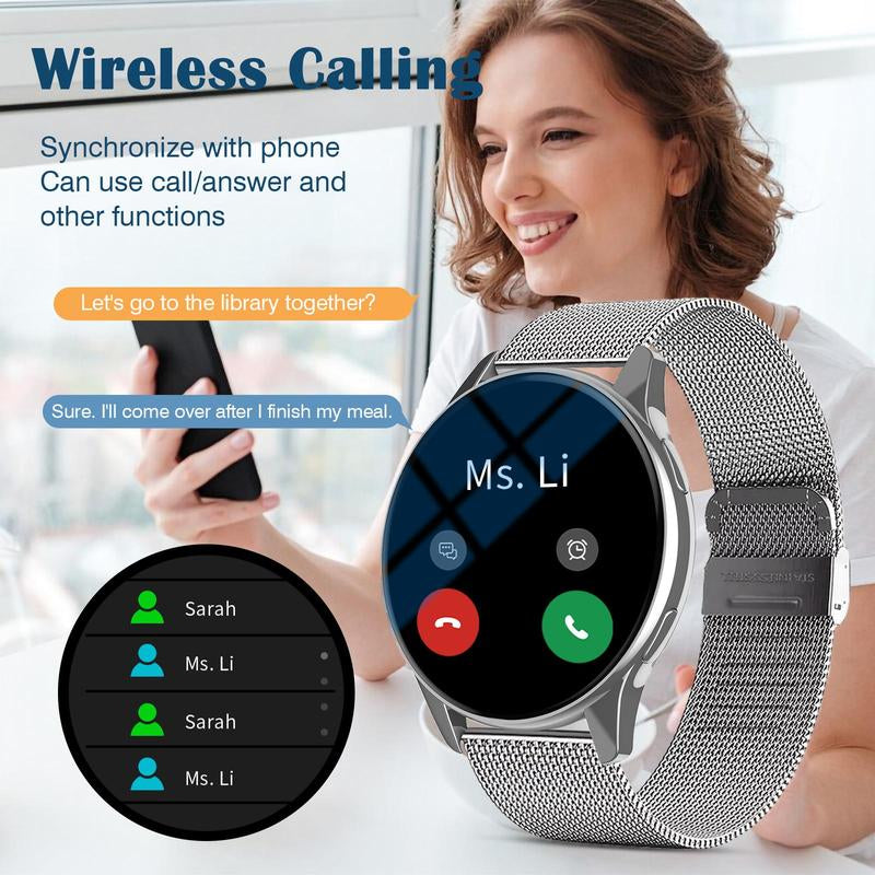 Multifunctional 1.28" Touch Screen Smart Watch for (Men/Women)