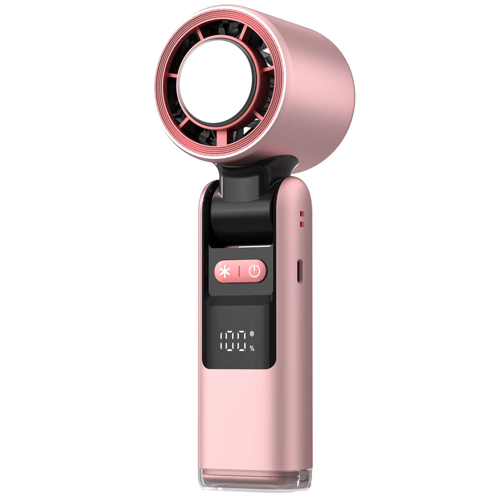 Super Mini Turbo Fan 100 Levels (USB Powered Digital Display for Outdoor Camping Office Dorm)